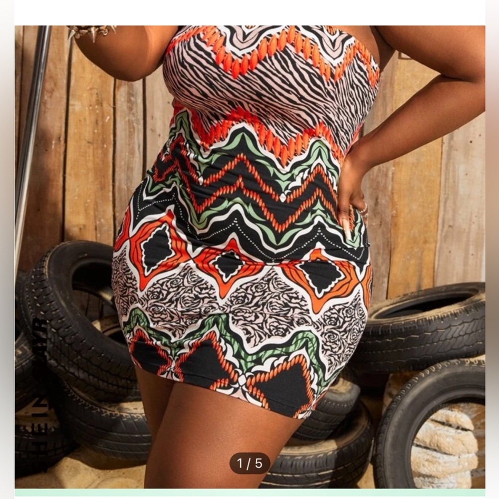 Strapless/Backless Bodycon Mini Dress